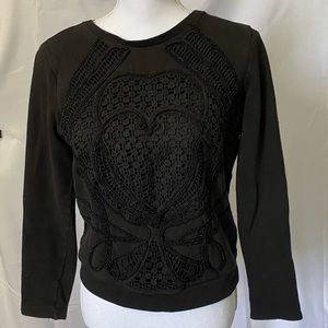 Ann Taylor embroidered sweater